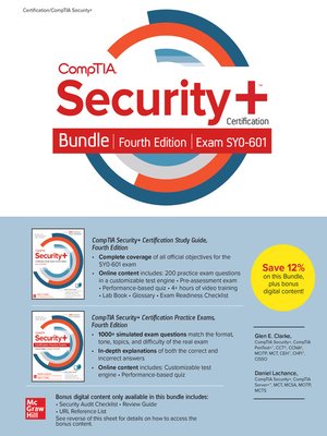 cover image of CompTIA Security+ Certification Bundle (Exam SY0-601)